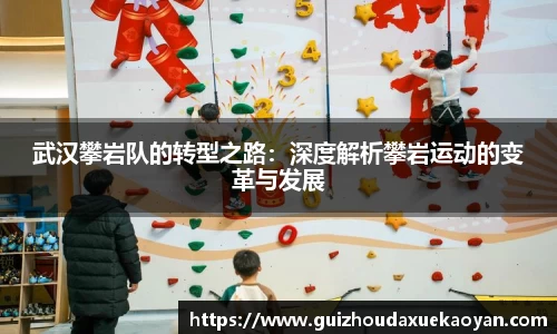 武汉攀岩队的转型之路：深度解析攀岩运动的变革与发展